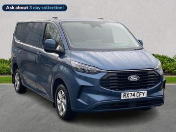 Ford Transit Transit Custom Limited Van 300 L1 2.0L Ecoblue 130Ps Fwd 6 Speed