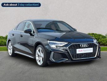 AUDI A3 1.5 Tfsi 35 S Line Saloon 4Dr Petrol S Tronic Euro 6 (S/S) (150 