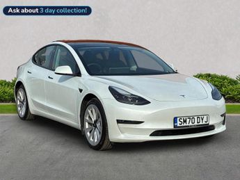 TESLA MODEL 3 (Dual Motor) Long Range Saloon 4Dr Electric Auto 4Wde (346 Ps)