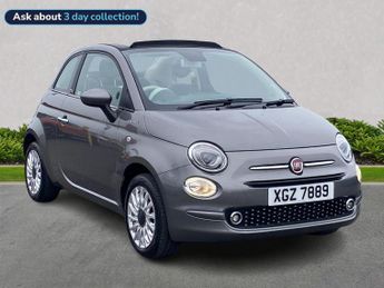 Fiat 500 1.0 Mhev Dolcevita Convertible 2Dr Petrol Manual Euro 6 (S/S) (7
