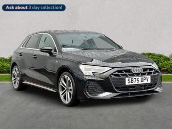 Audi A3 1.5 Tfsie S Line Sportback 5Dr Petrol Plug-In Hybrid S Tronic Eu