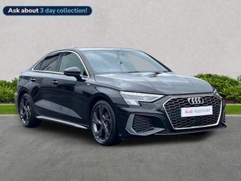 AUDI A3 1.5 Tfsi 35 S Line Saloon 4Dr Petrol S Tronic Euro 6 (S/S) (150 
