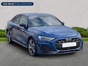 Audi A3 1.5 Tfsi 35 Black Edition Saloon 4Dr Petrol S Tronic Euro 6 (S/S