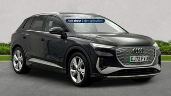 AUDI Q4 50 S Line Suv 5Dr Electric Auto Quattro 82Kwh (299 Ps)