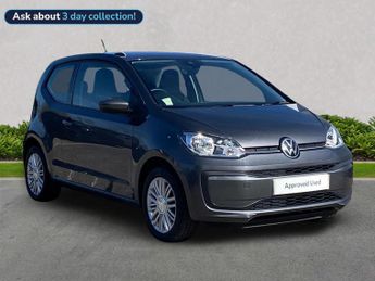 Volkswagen Up 1.0 Up! Hatchback 3Dr Petrol Manual Euro 6 (S/S) (65 Ps)