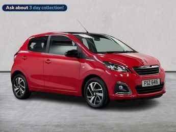 Peugeot 108 1.0 Allure Hatchback 5Dr Petrol Manual Euro 6 (S/S) (72 Ps)