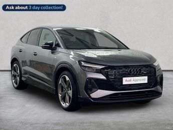 Audi Q4 210Kw 45 82Kwh Black Edition 5Dr Auto