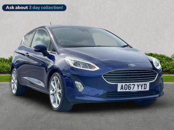 Ford Fiesta 1.0T Ecoboost Titanium Hatchback 3Dr Petrol Manual Euro 6 (S/S) 