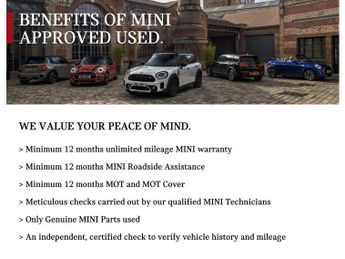MINI HATCHBACK 135Kw Cooper S Level 3 33Kwh 3Dr Auto