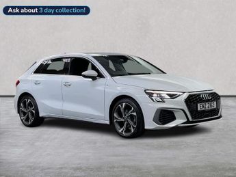 Audi A3 1.0 Tfsi 30 S Line Sportback 5Dr Petrol Manual Euro 6 (S/S) (110
