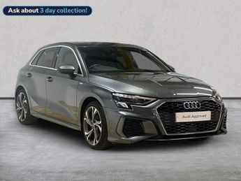 Audi A3 1.5 Tfsi 35 S Line Sportback 5Dr Petrol S Tronic Euro 6 (S/S) (1