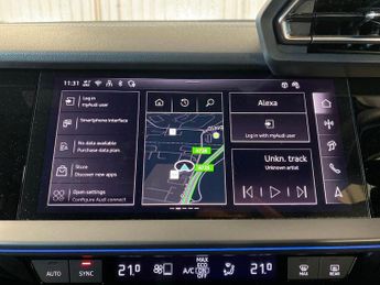 AUDI A3 1.5 Tfsi 35 S Line Sportback 5Dr Petrol S Tronic Euro 6 (S/S) (1