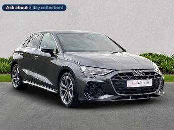 Audi A3 1.5 Tfsi E 204 S Line 5Dr S Tronic [Tech Pack]