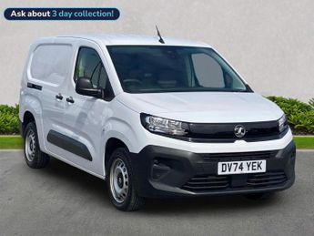 Vauxhall Combo 1.5 Turbo D 2300 Prime Xl Panel Van 6Dr Diesel Manual Lwb Euro 6