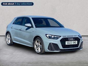 Audi A1 1.0 Tfsi 30 S Line Sportback 5Dr Petrol Manual Euro 6 (S/S) (110