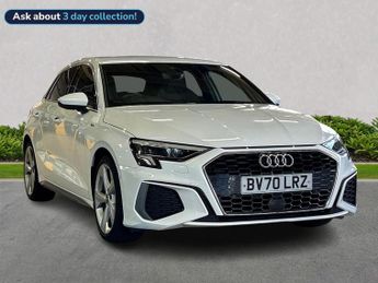 Audi A3 1.5 Tfsi 35 S Line Sportback 5Dr Petrol S Tronic Euro 6 (S/S) (1