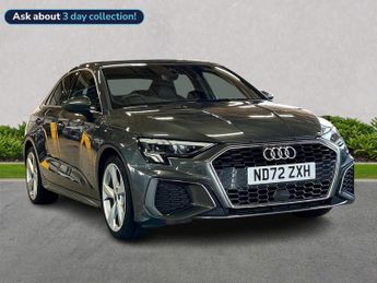 Audi A3 1.0 Tfsi 30 S Line Saloon 4Dr Petrol S Tronic Euro 6 (S/S) (110 