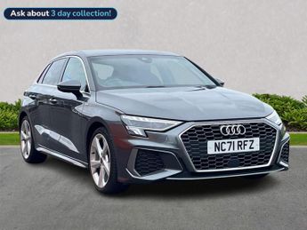 Audi A3 1.5 Tfsi 35 S Line Sportback 5Dr Petrol S Tronic Euro 6 (S/S) (1