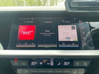 AUDI A3 1.5 Tfsi 35 S Line Sportback 5Dr Petrol S Tronic Euro 6 (S/S) (1