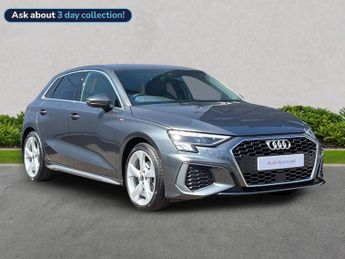 AUDI A3 35 Tfsi S Line 5Dr S Tronic [Comfort+Sound]