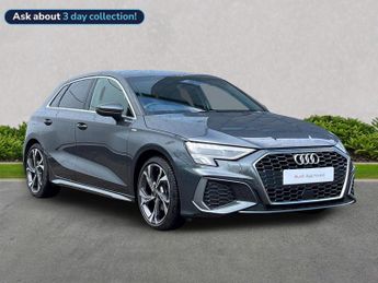 AUDI A3 1.5 Tfsi 35 S Line Sportback 5Dr Petrol S Tronic Euro 6 (S/S) (1