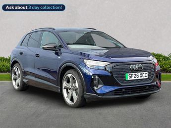 Audi Q4 210Kw 45 82Kwh Black Edition 5Dr Auto [Tech Pack]