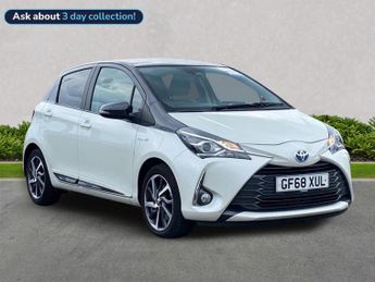 Toyota Yaris 1.5 Vvt-H Y20 Hatchback 5Dr Petrol Hybrid E-Cvt Euro 6 (S/S) (10