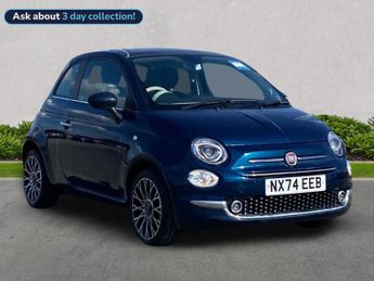 Fiat 500 1.0 Mhev Top Hatchback 3Dr Petrol Manual Euro 6 (S/S) (70 Bhp)