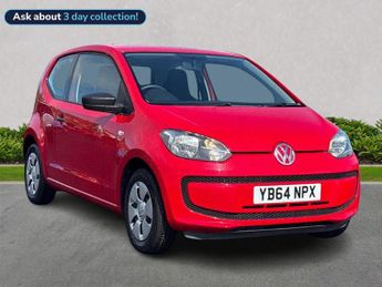 Volkswagen Up 1.0 Take Up! Hatchback 3Dr Petrol Manual Euro 5 (60 Ps)