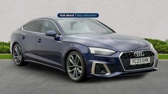 Audi A5 2.0 Tfsi 35 S Line Sportback 5Dr Petrol S Tronic Euro 6 (S/S) (1
