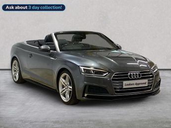 Audi A5 2.0 Tdi 40 S Line Convertible 2Dr Diesel S Tronic Euro 6 (S/S) (