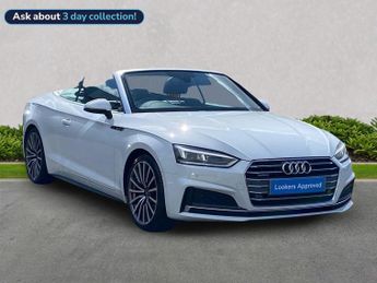 Audi A5 2.0 Tdi 40 S Line Convertible 2Dr Diesel S Tronic Quattro Euro 6