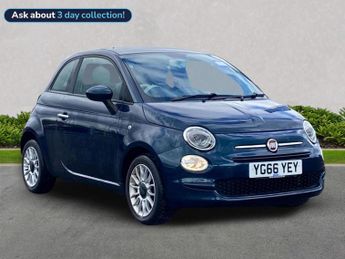 Fiat 500 1.2 Eco Pop Star Hatchback 3Dr Petrol Manual Euro 6 (S/S) (69 Bh