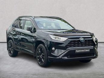 Toyota RAV4 2.5 Vvt-H Black Edition Suv 5Dr Petrol Hybrid Cvt 4Wd Euro 6 (S/