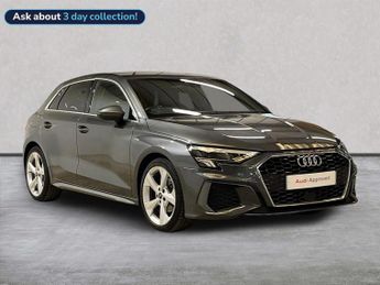 Audi A3 1.0 Tfsi 30 S Line Sportback 5Dr Petrol S Tronic Euro 6 (S/S) (1