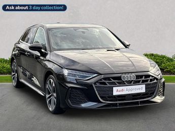 AUDI A3 1.5 Tfsi 150 S Line 5Dr S Tronic [Tech Pack]