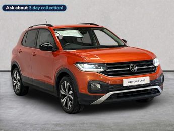 Volkswagen T-Cross 1.0 Tsi Black Edition Suv 5Dr Petrol Manual Euro 6 (S/S) (110 Ps