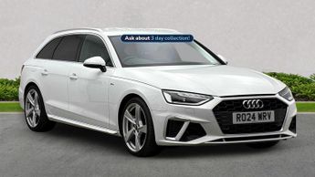 Audi A4 40 Tfsi 204 S Line 5Dr S Tronic [Tech Pack]