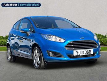 Ford Fiesta 1.0 Zetec Hatchback 3Dr Petrol Manual Euro 5 (S/S) (80 Ps)