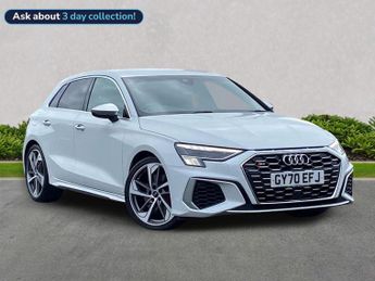 Audi A3 2.0 Tfsi Sportback 5Dr Petrol S Tronic Quattro Euro 6 (S/S) (310
