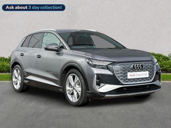 Audi Q4 210Kw 45 82Kwh S Line 5Dr Auto [Leather/Tech Pack]