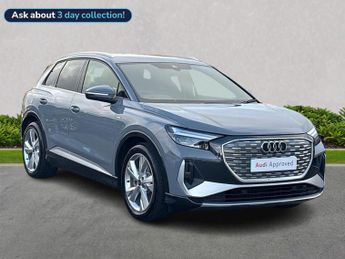 AUDI Q4 210Kw 45 82Kwh S Line 5Dr Auto [Leather]
