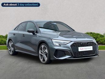 Audi A3 35 Tfsi Black Edition 4Dr S Tronic [Tech Pack]