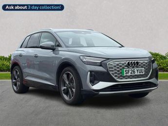 AUDI Q4 210Kw 45 82Kwh S Line 5Dr Auto [Leather/Tech Pack]