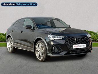 Audi Q3 1.5 Tfsi Cod 35 Black Edition Sportback 5Dr Petrol S Tronic Euro