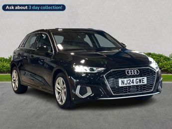 Audi A3 1.0 Tfsi 30 Sport Sportback 5Dr Petrol Manual Euro 6 (S/S) (110 