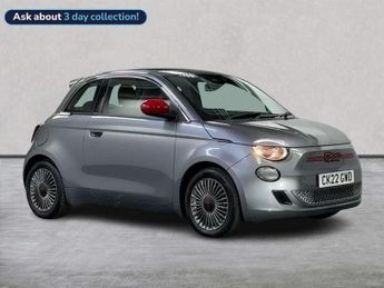 Fiat 500 24Kwh Red Hatchback 3Dr Electric Auto (95 Ps)