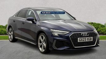 Audi A3 30 Tfsi S Line 4Dr