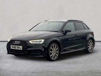 AUDI A3 1.5 Tfsi Cod 35 Black Edition Sportback 5Dr Petrol S Tronic Euro
