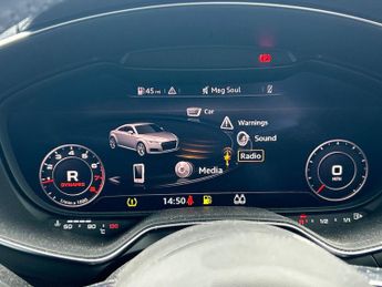 AUDI TT 2.0 Tfsi 40 Sport Coupe 3Dr Petrol S Tronic Euro 6 (S/S) (197 Ps